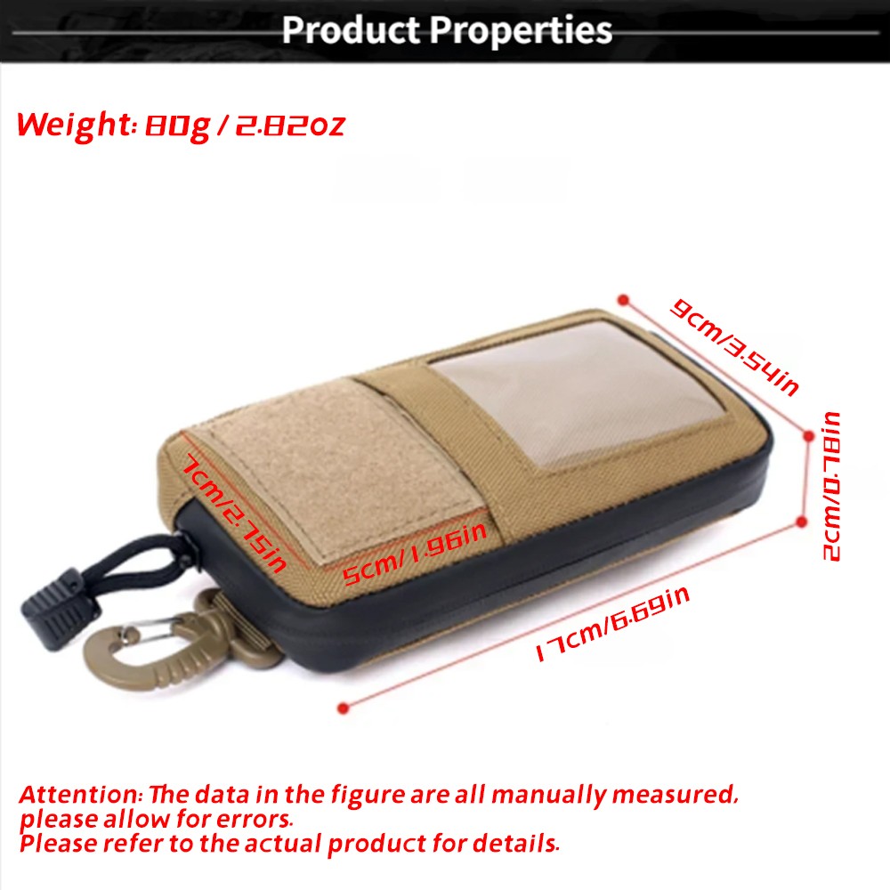 Multifunctional Outdoor Men Women Mobile Phone Waist Bags Hiking Mountaineering