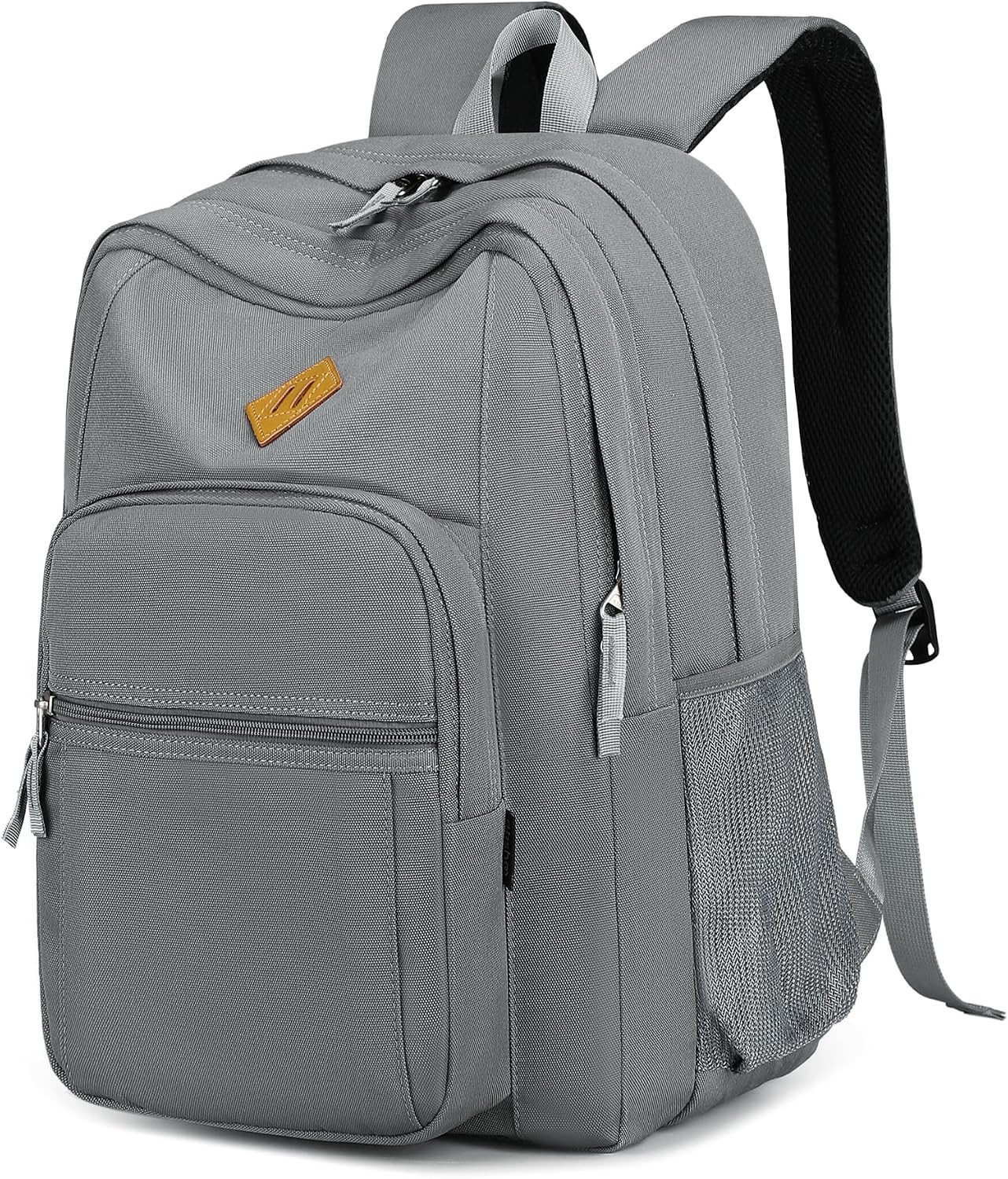 Water-Resistant Classic Women’s Backpack for College and Travel (Grey)