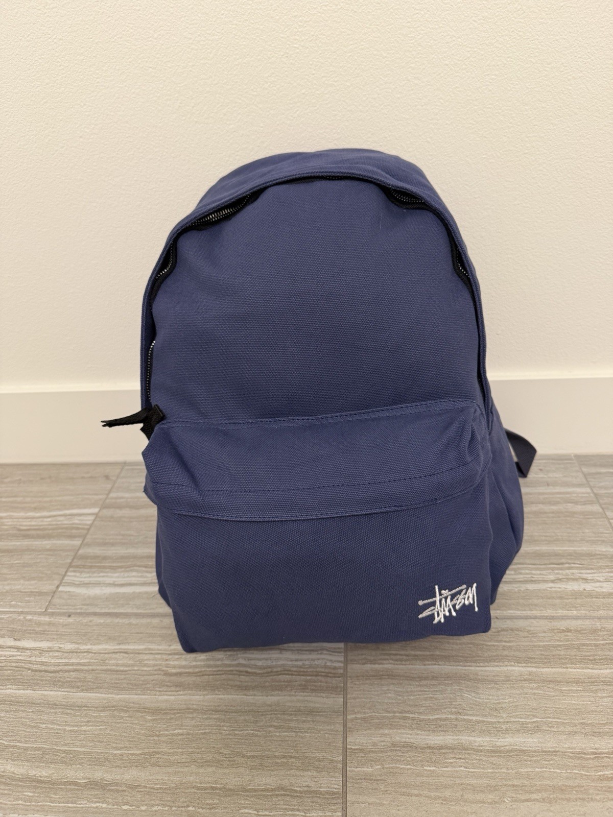 Stussy Canvas Backpack School Bag 100% Authentic Brand New