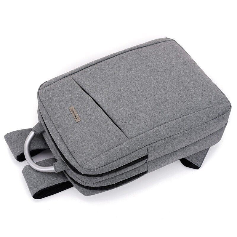 Water Resistant Backpack with Padded Comfort & Laptop Sleeve – Canvas Grey