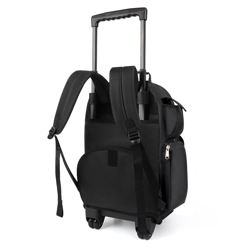 2 In 1 Carry On Travel Backpack 20″ Rolling Backpack With Wheel & Handle