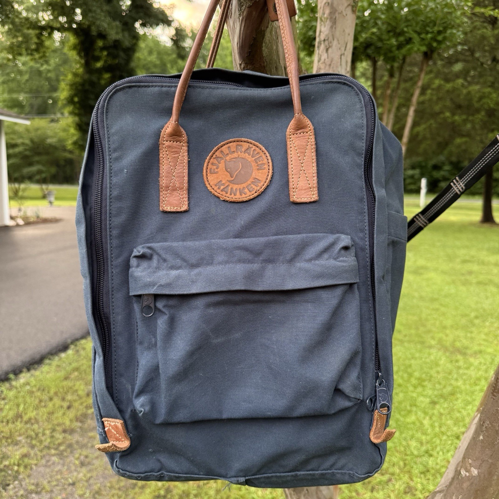 Fjallraven Kanken No 2 Laptop 15 Navy Backpack 23569