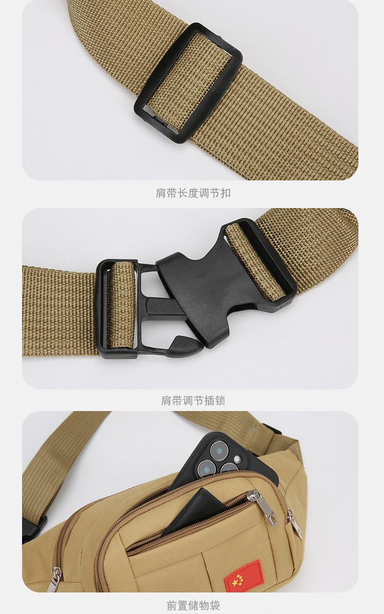 Waterproof Running Belt Fanny Pack Waist Pouch Outdoor Camping Hiking Zip Bag