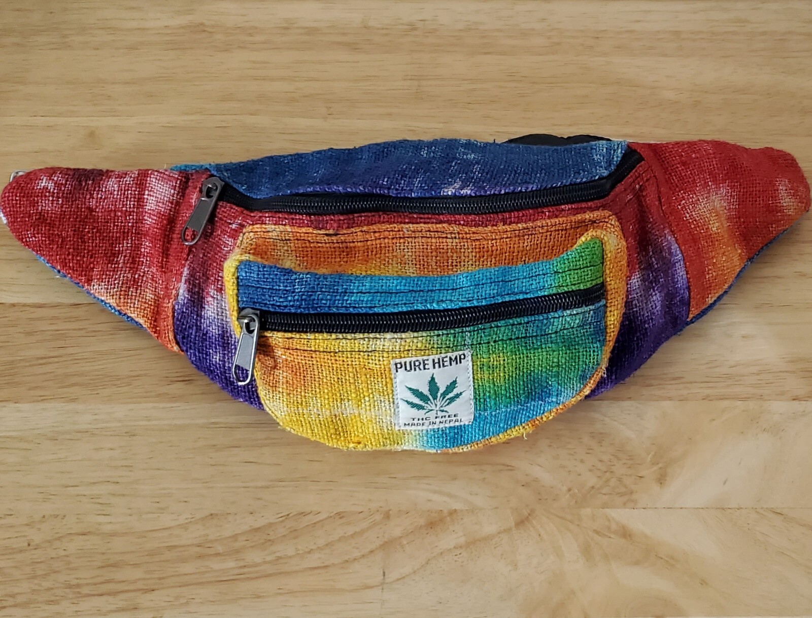 Tie Dye Hemp Fannypack