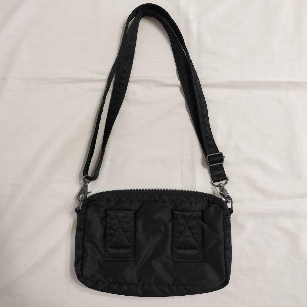 Authentic Yoshida Kaban PORTER TANKER Shoulder Bag Black 22cm x 14cm x 5cm Excel