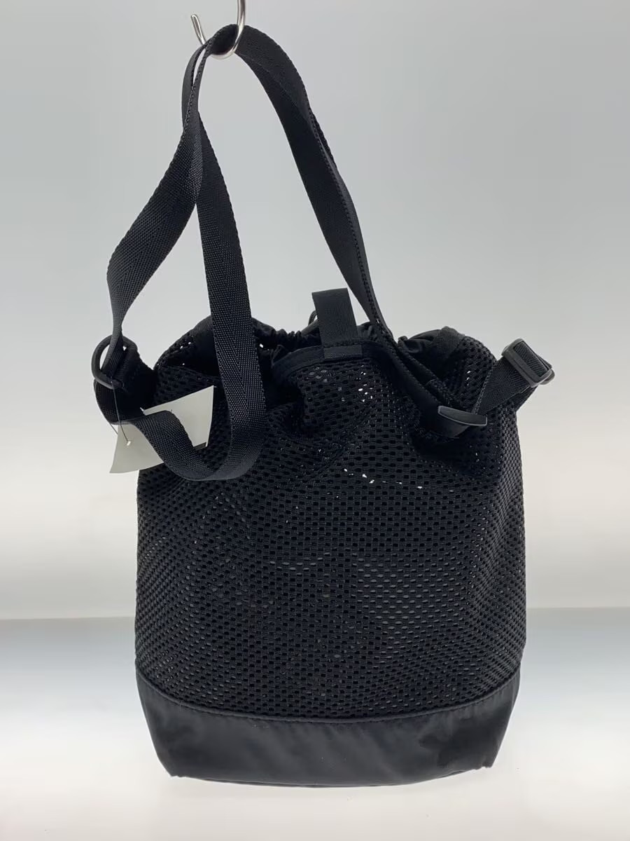 PORTER SCREEN Drawstring Bag Pouch Nylon Black
