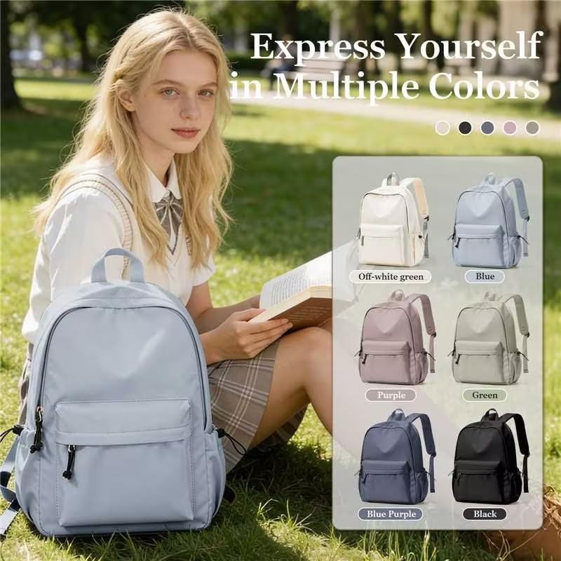 Middle School Backpack College Student Aesthetic Bookbag Teens Waterproof