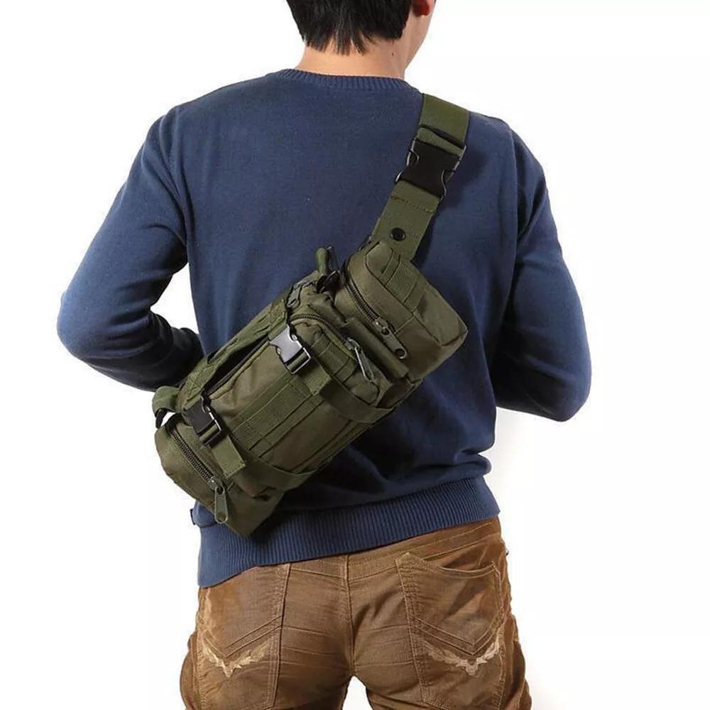 Tactical Waist Pack Deployment Bag Military Molle Waterproof Fanny Pouch US