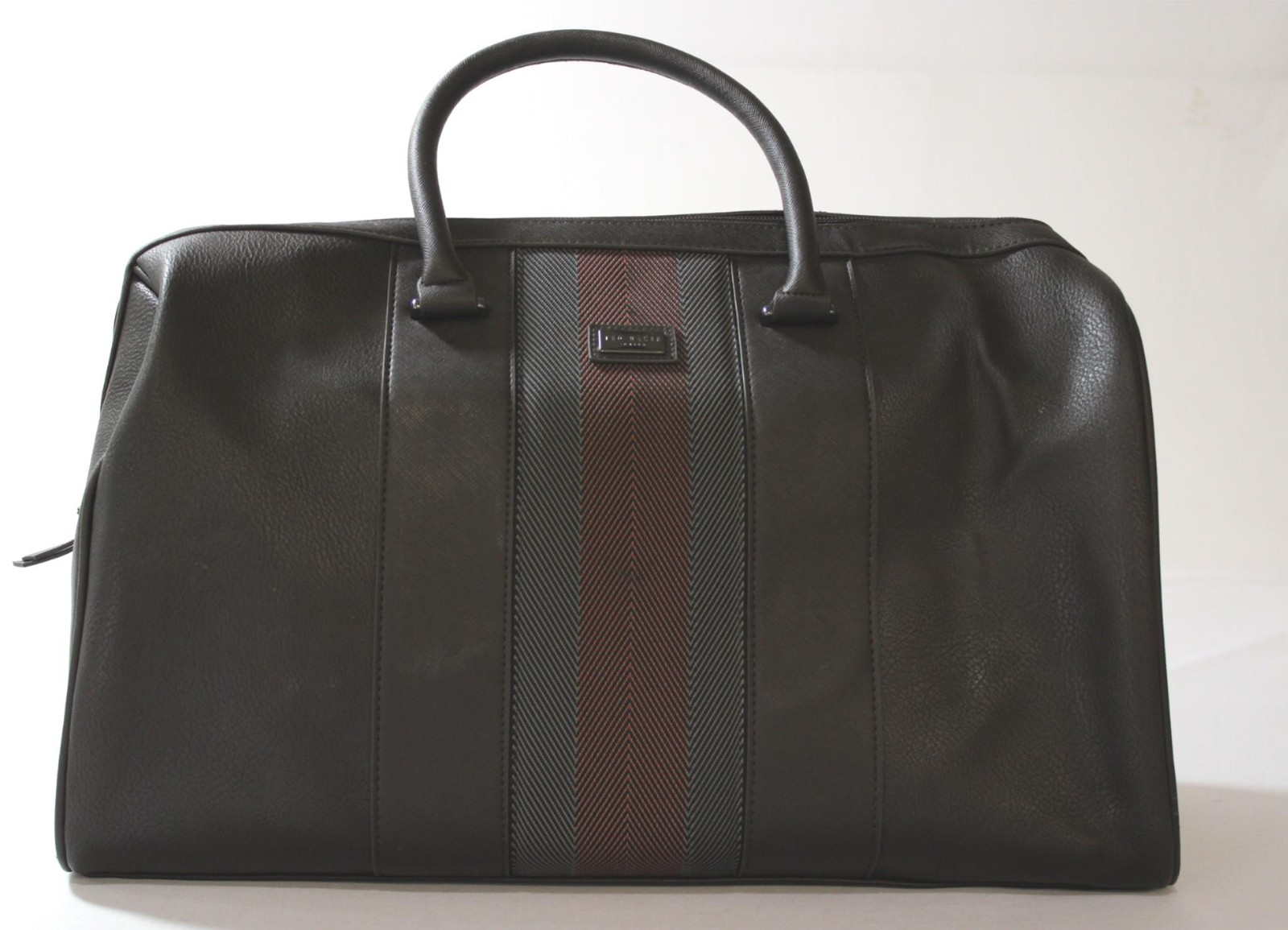 Ted Baker Men’s Webbing Holdall Striped Double Handle Bag BE5 Brown One Size