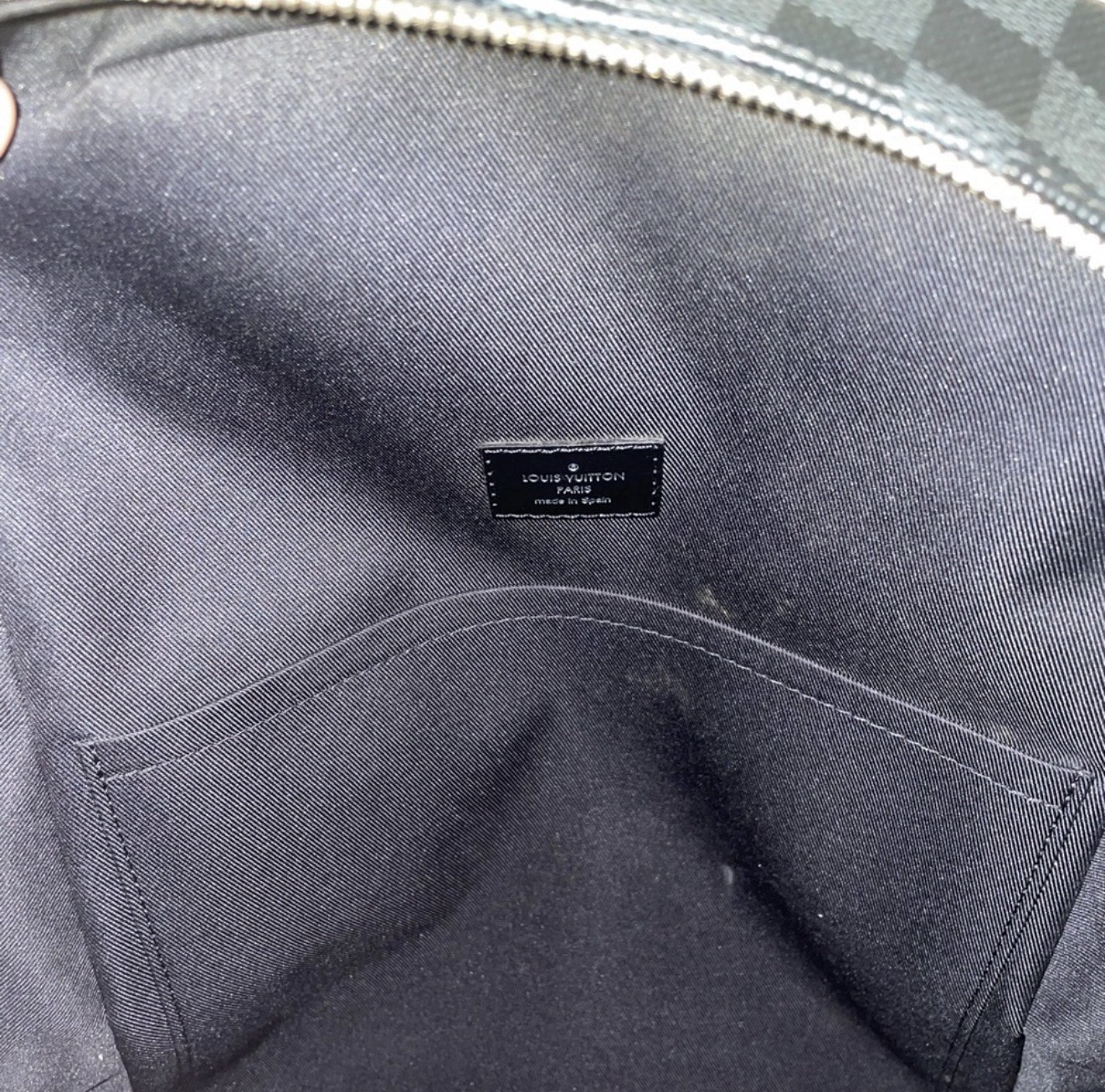 Louis Vuitton Damier Graphite 3D Campus Backpack — Black/Gray