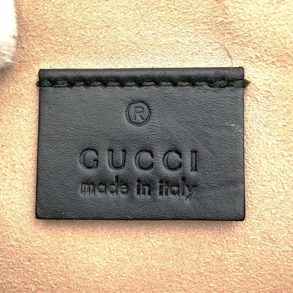 Gucci Ghost 445597 Clutch Bag Trouble Andrew Collaboration Leather Black Used