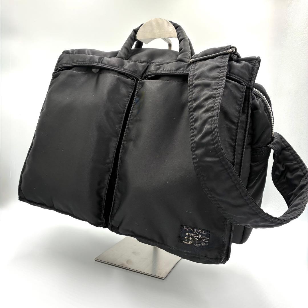 PORTER Tanker Shoulder Bag 2way Business Bag Rare Nylon 33x24x10 cm