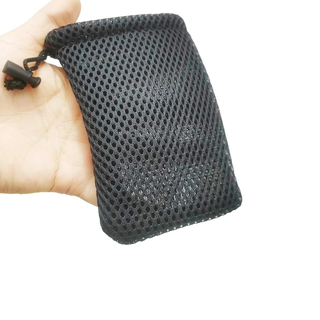 10 PCS Nylon Mesh Drawstring Small Storage Pouch 10x15cm 6×4 Inch Travel