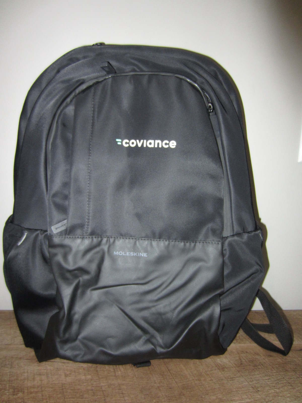 New Moleskine Laptop Backpack Coviance Black Mens Womens