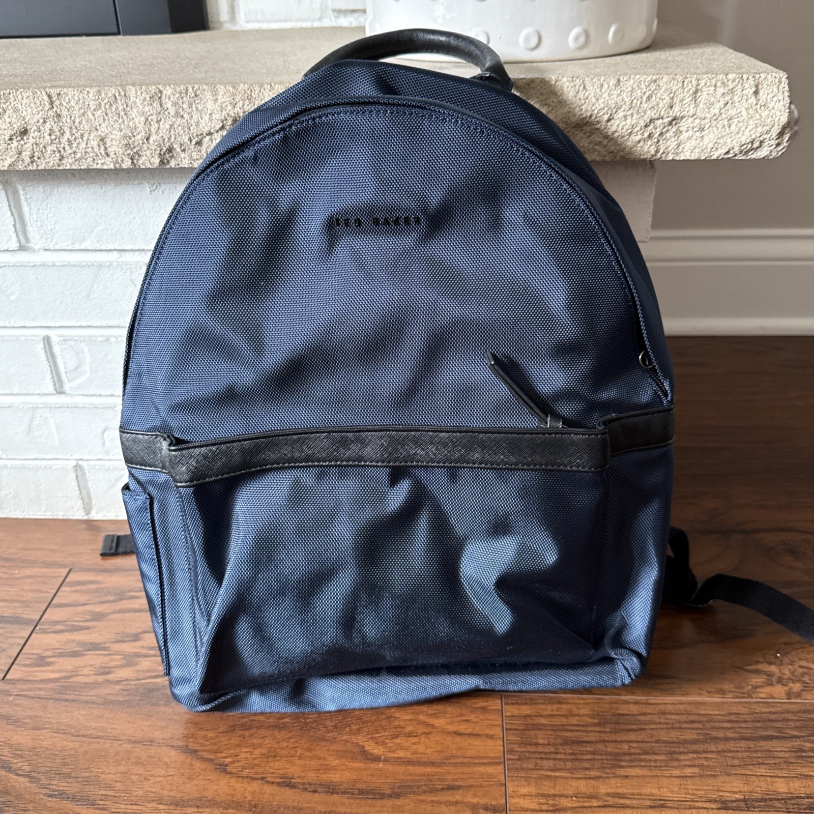 Ted Baker London Navy Blue Radio Backpack