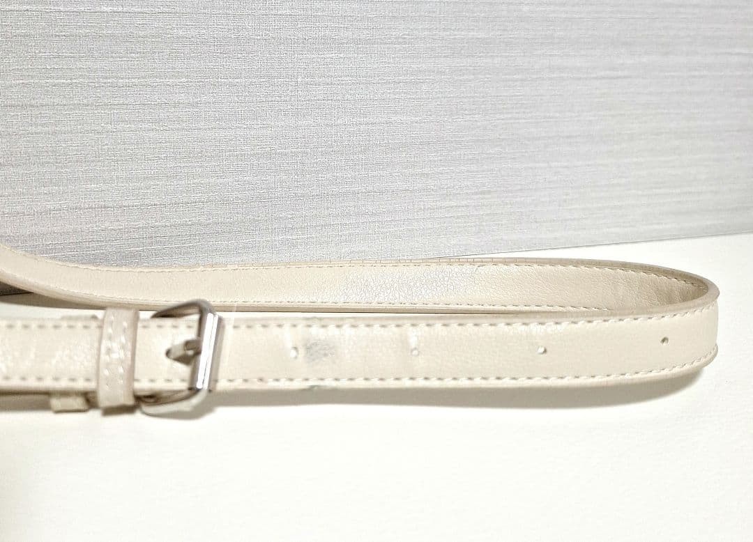 ZARA White Beige Stylish Bag