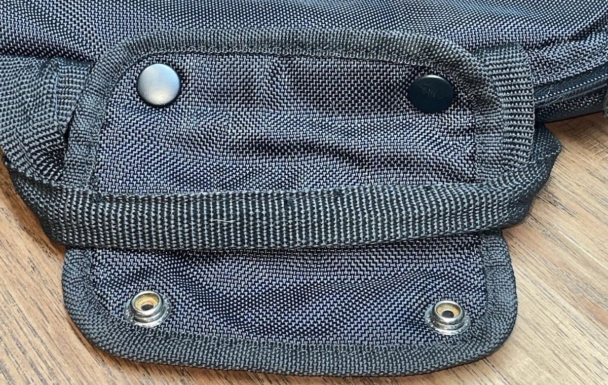 Oakley Tactical Field Gear Vertical Laptop Day Pack Black Messenger Bag JD AP