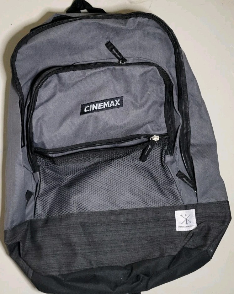 Merchant & Craft CINEMAX Leeds Laptop Backpack | Gray/Black Travel School Work
