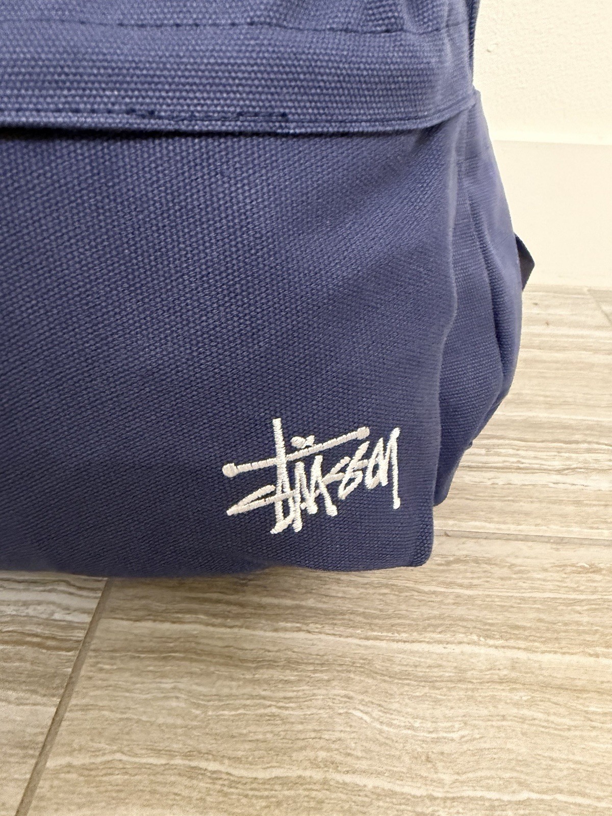 Stussy Canvas Backpack School Bag 100% Authentic Brand New