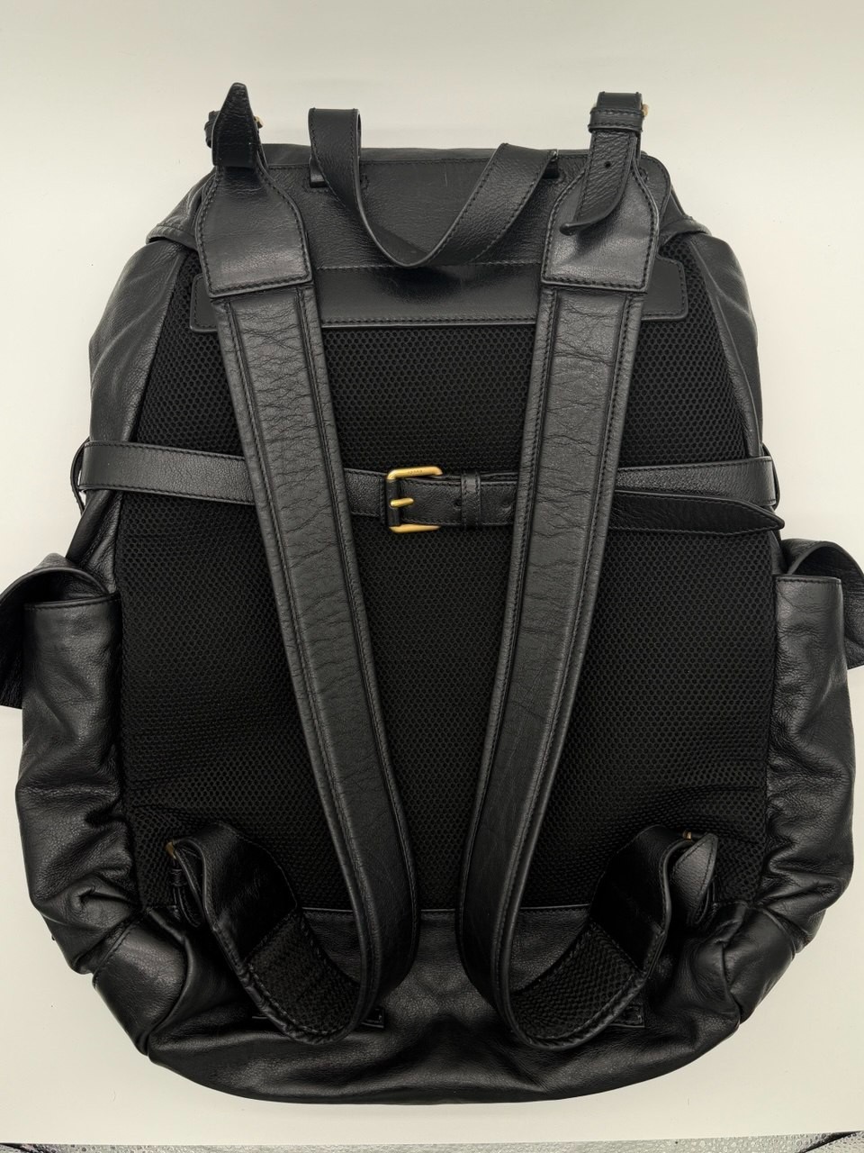 Gucci Re (Belle) gg marmont multipocket used backpack, in good condition, unisex