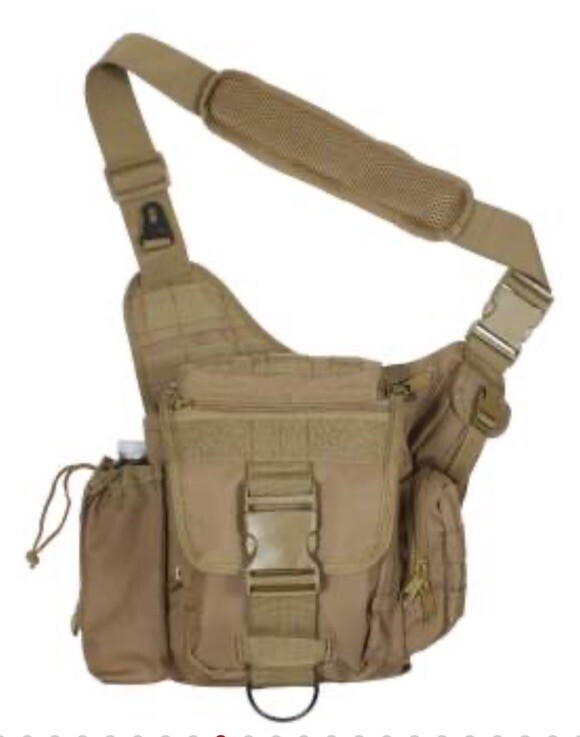 Rothco Advanced Tactical Bag Push Pack 6L Coyote Brown NWOT $74