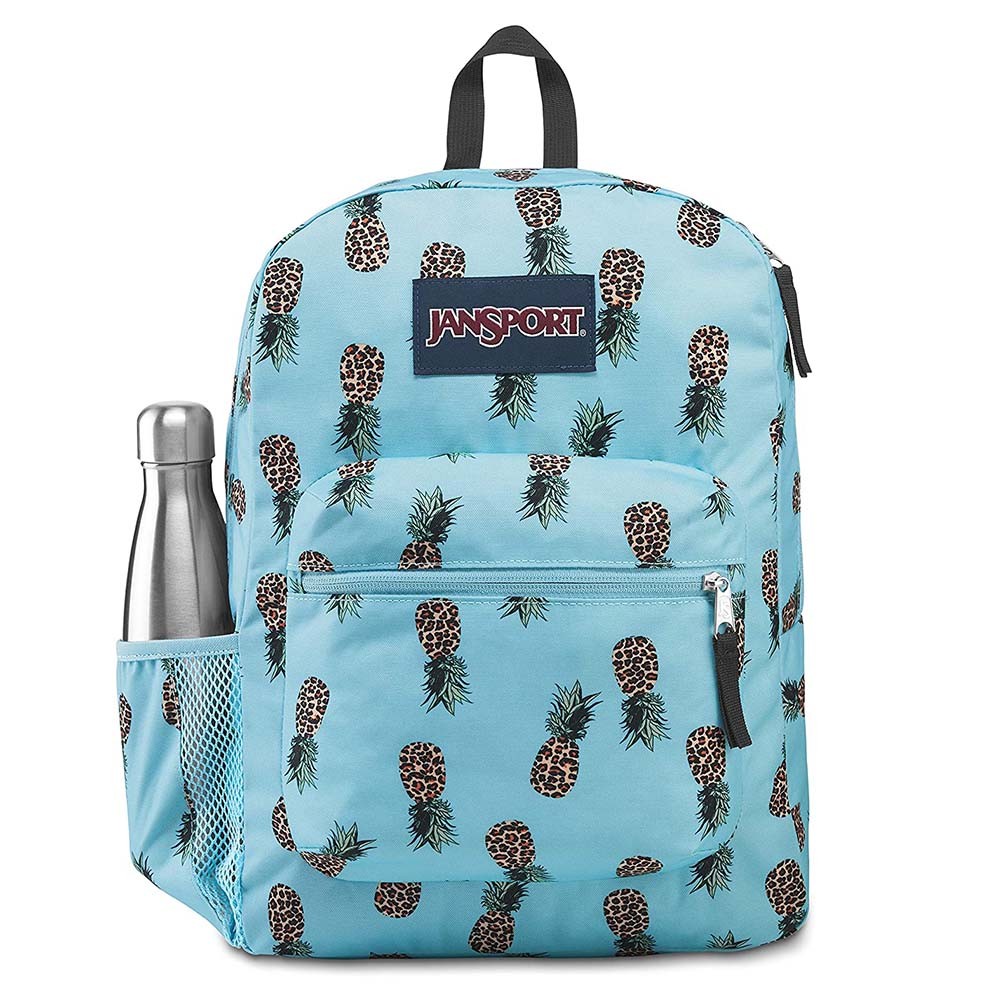 JanSport Cross Town 100% Authentic School Backpack With Front Pocket 13×8.5×17