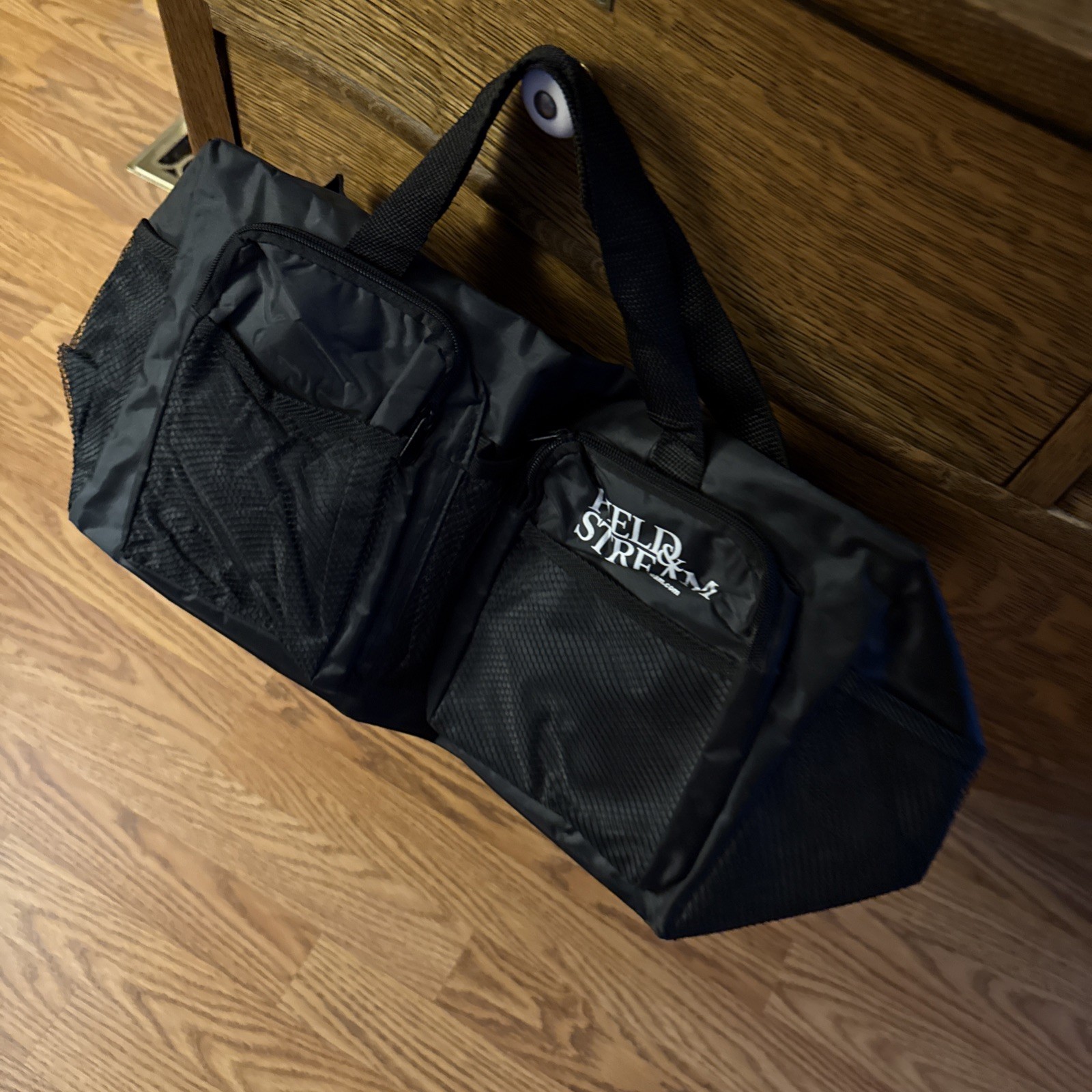 Field & Stream Nylon Black Duffle Bag 15″ X 9.5″