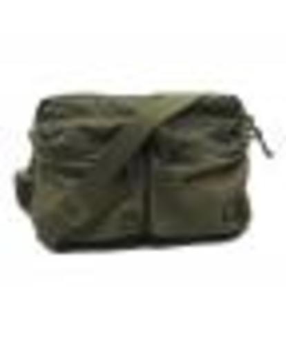 Yoshida PORTER FORCE Shoulder Bag Olive Detachable Pocket Men’s JAPAN USED