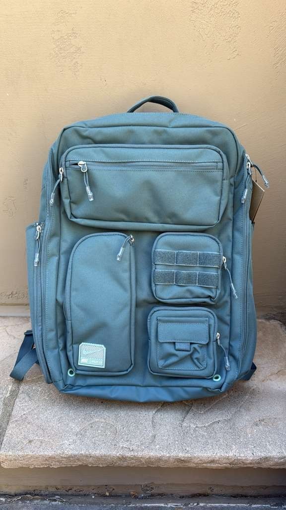 Nike Utility Elite Backpack Gym Bag Travel Black Hiking Camping FN4173-382 37L