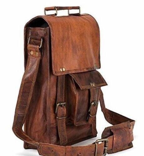 Leather Vintage Men S Messenger Shoulder Purse I Paid Satchel Genuine Briefcase