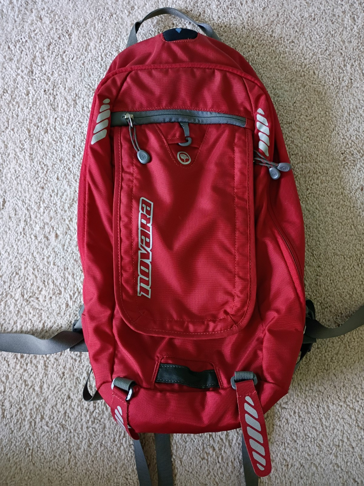 Novara MainLine Red Cycling Backpack Travel Outdoors Camping Hiking Casual