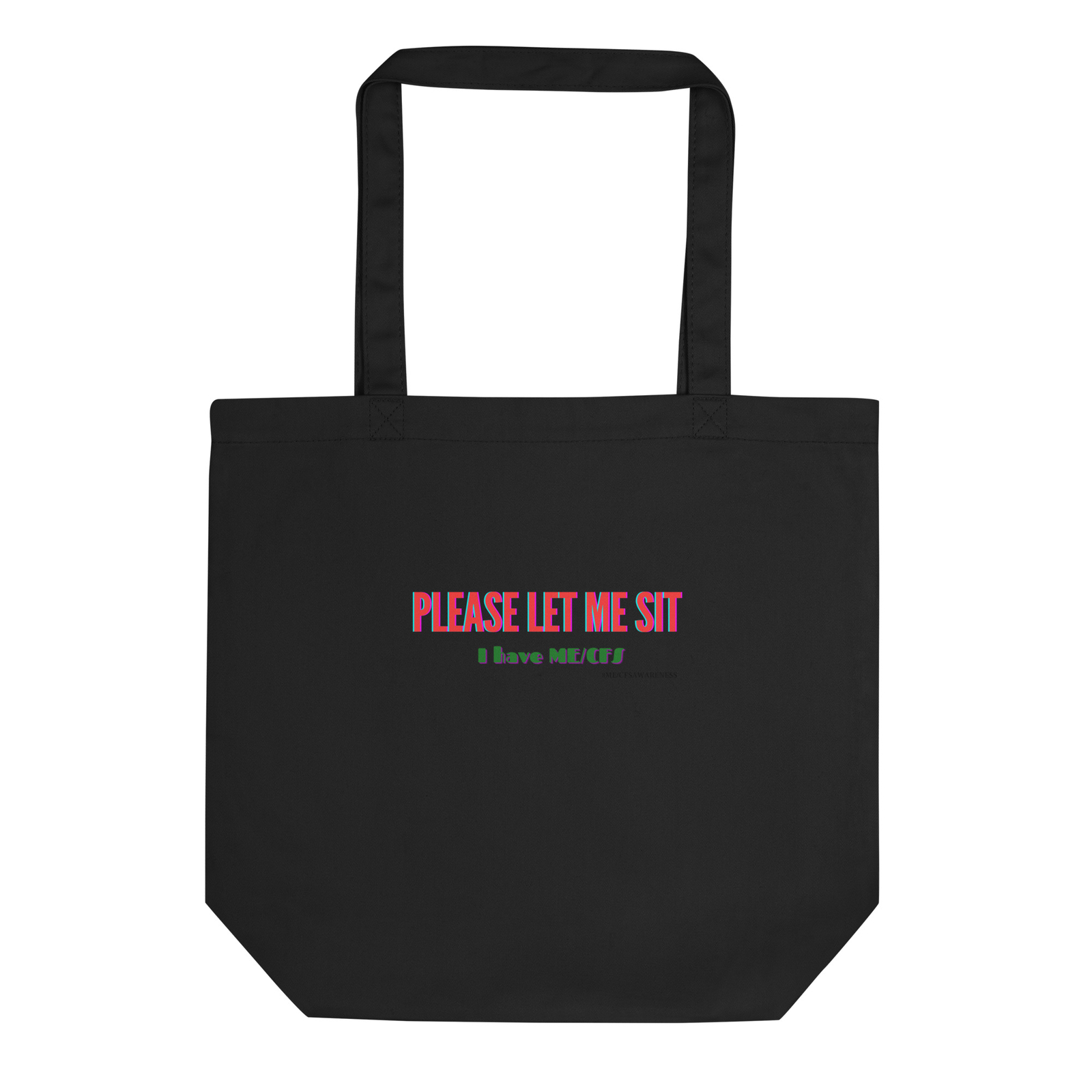 ME CFS awareness,Myalgic encephalomyelitis, Eco Tote Bag