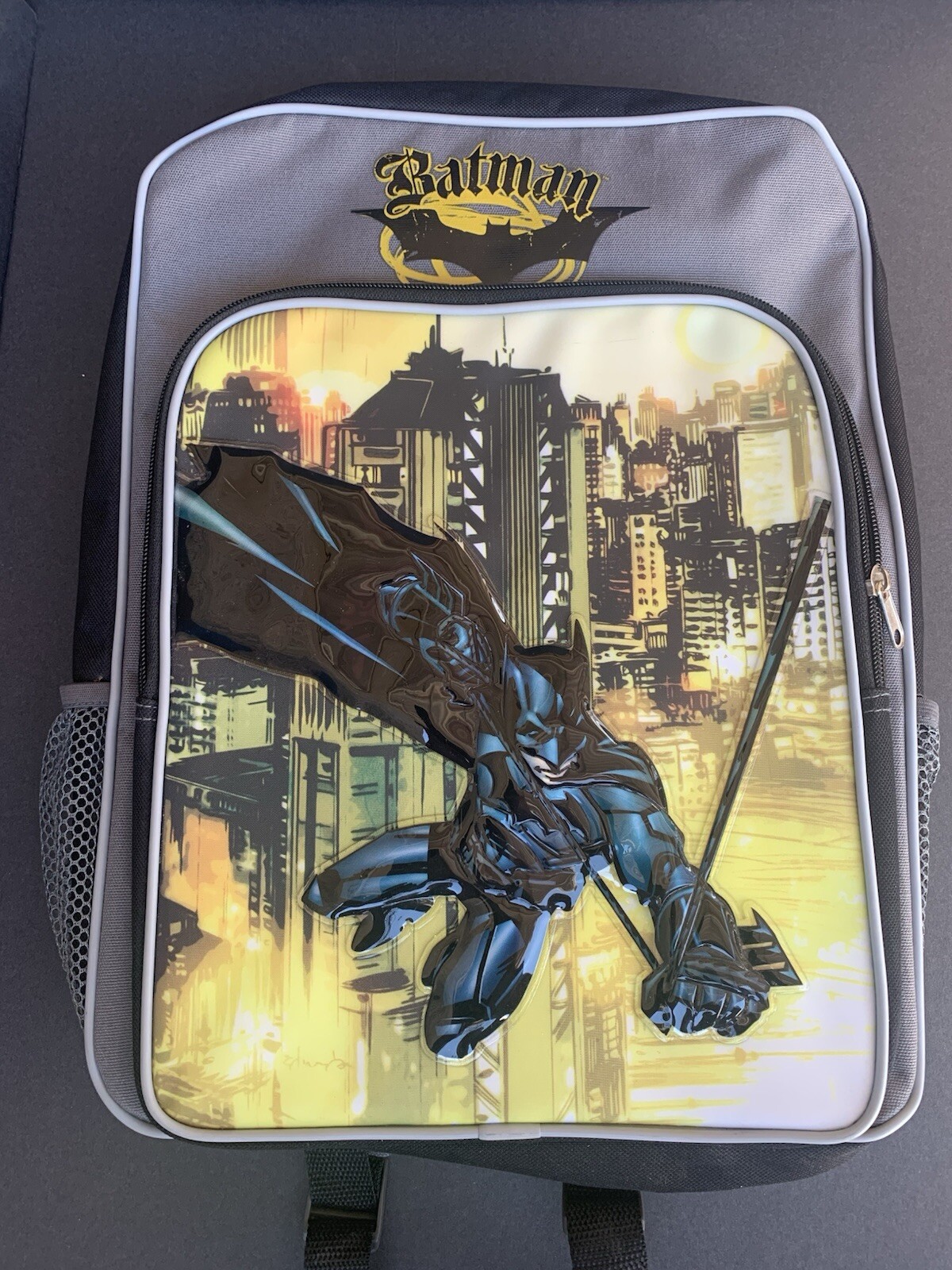 Vintage 2000’ Batman Begins Backpack Rare DC Comics Excellent Condition (SEC I)