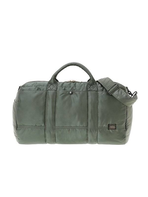 PORTER TANKER DRUM BAG (L) 622-05485 Sage Green Nylon twill Yoshida & Co. JPN