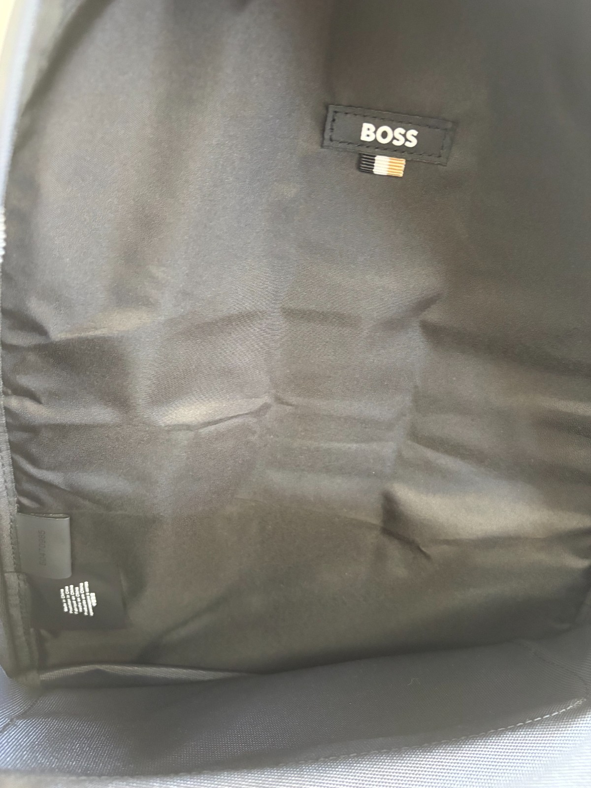 hugo boss backpack men blue brand new.