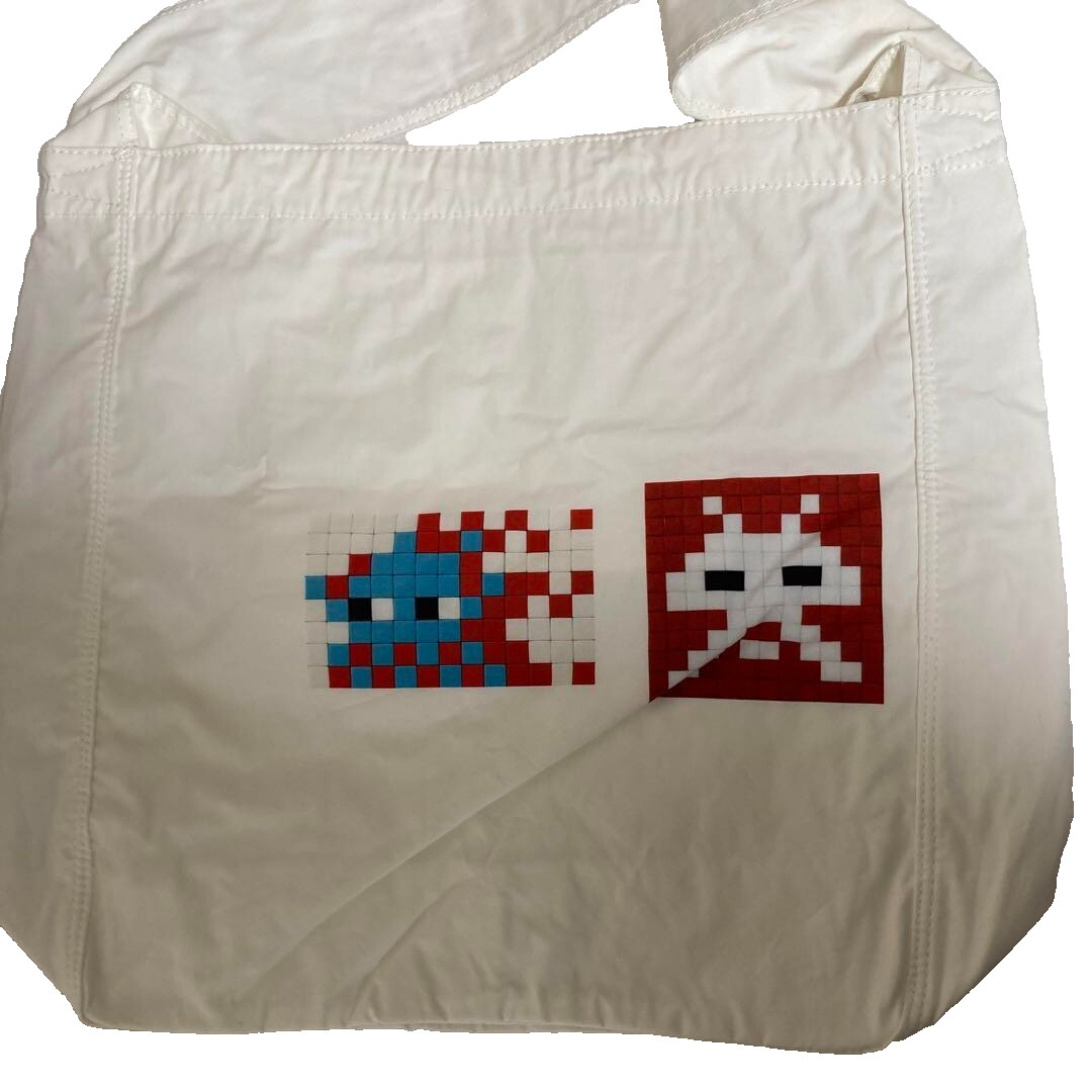 COMME des GARCONS Cotton Crossbody Bag White Men