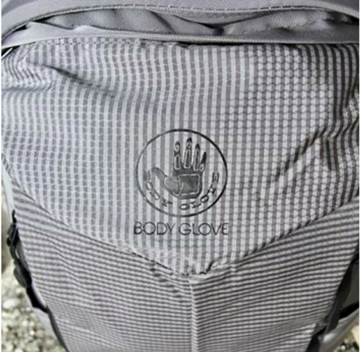 BODY GLOVE TOMLEE ROLL-TOP BACKPACK GRAY UNISEX ONE SIZE