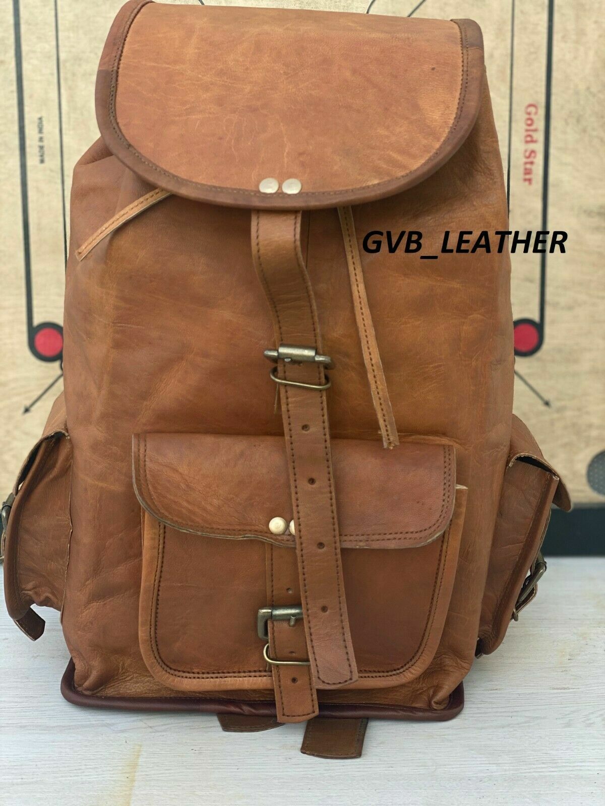 Daypack College Book bag Laptop Bag Women Leather Backpack Purse Fashion Causal