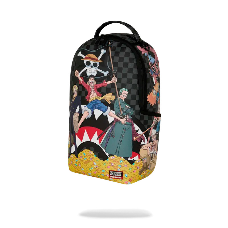 Limited Edition One Piece TREASURE HUNT Backpack Bookbag Kids School Sprayground