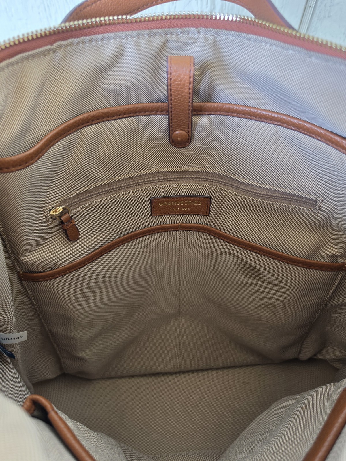 Cole Haan GrandSeries Cognac Convertible Backpack Purse