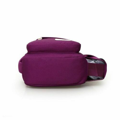 Men Women Nylon Crossbody Shoulder Cycle Sling bag Chest Daily Travel Backpack