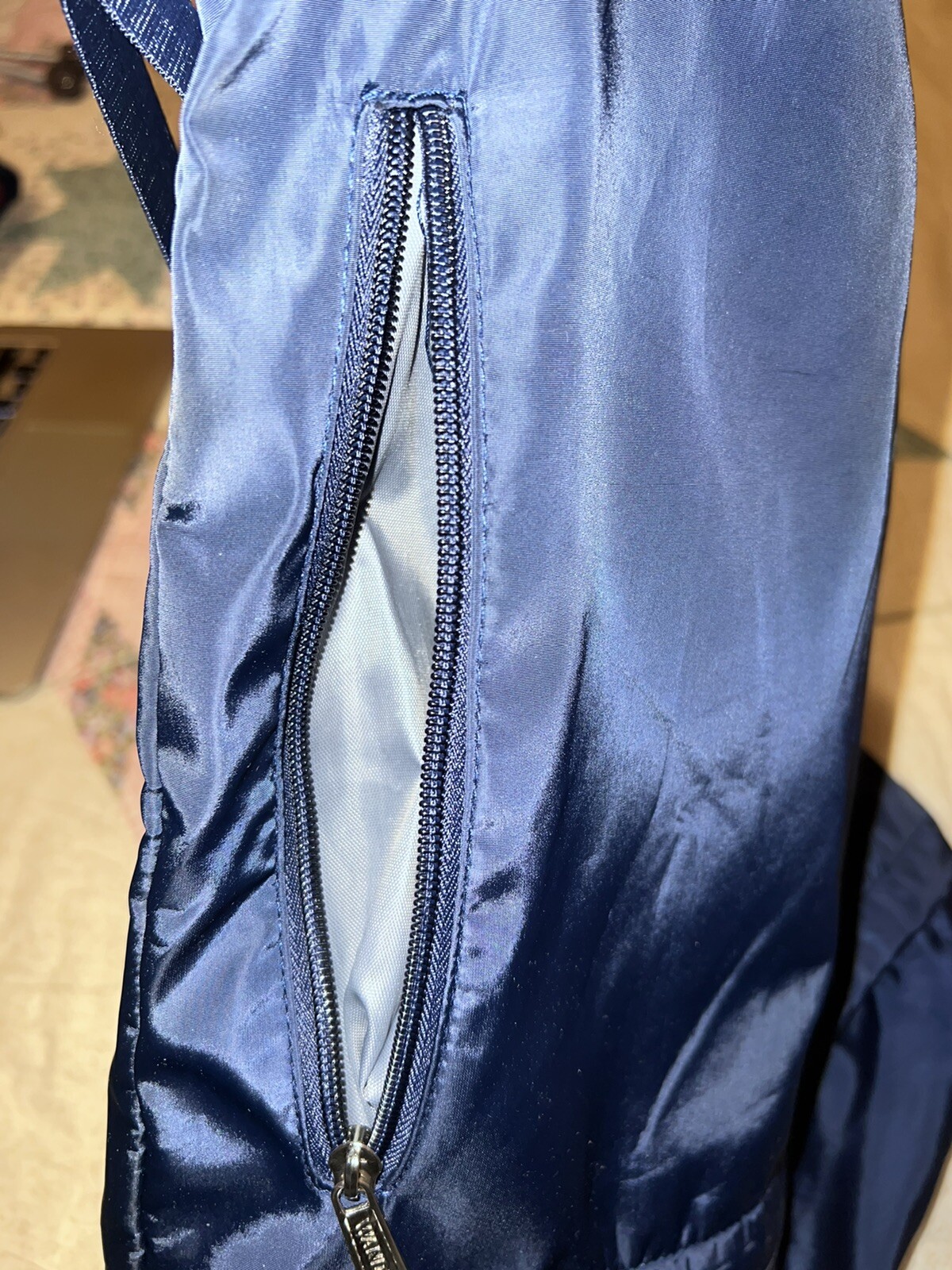 WANDF Drawstring Backpack with Shoe Pocket Gym Bag Water-Resistant String Sack