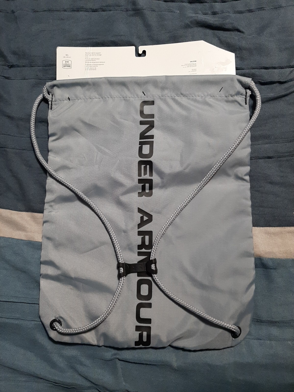 Under Armour Ozsee Sack Pack ( Black/Grey )