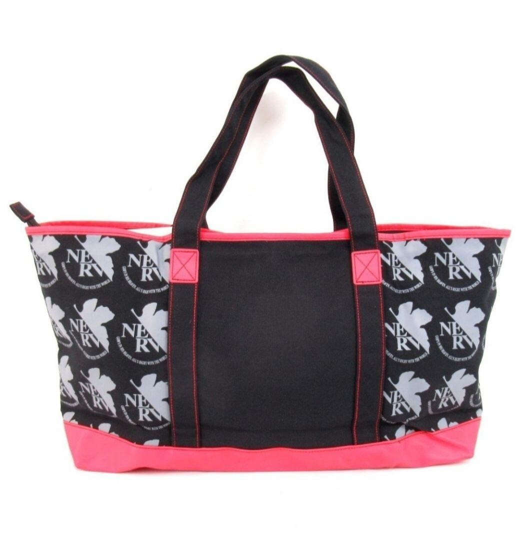 EVA GOLF Evangelion Tote Bag Polyester Campus W18.8 x H11.8 x D5.9in JAPAN NEW