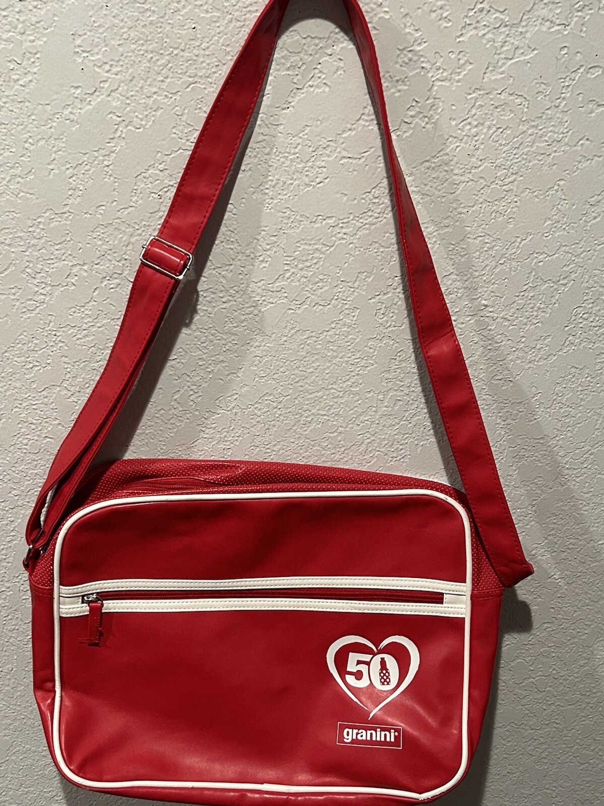 Halfar Faux Leather GRANINI BANANA JUICE Germany Messenger Traveling Bag