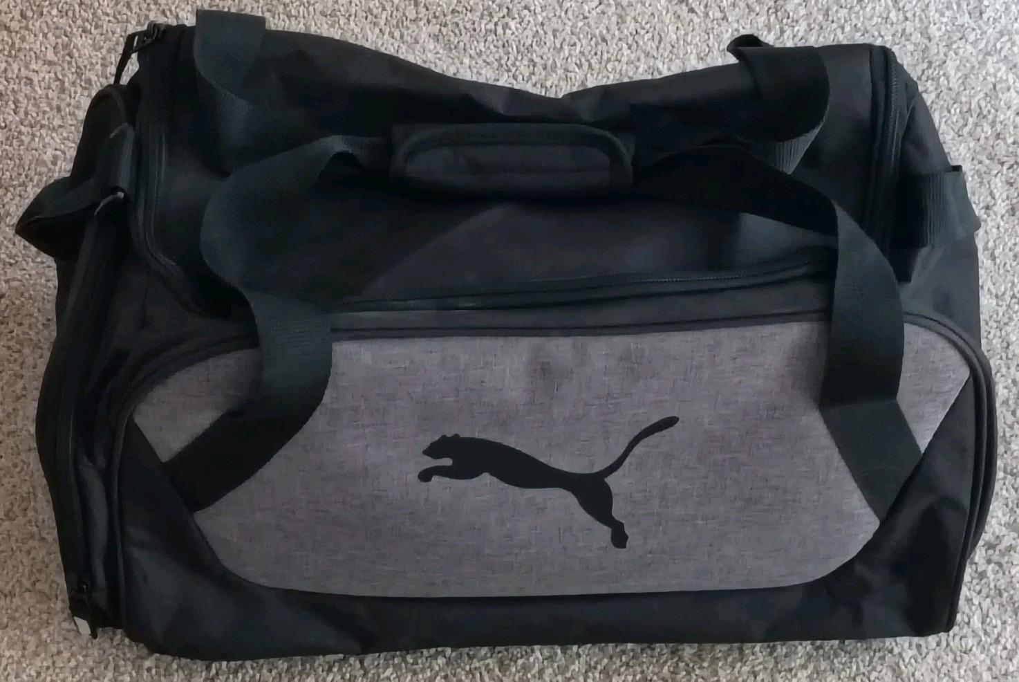 Puma Evercat Form Factor Duffel 2.0 Bag Medium Heather Black Gray Never Used!