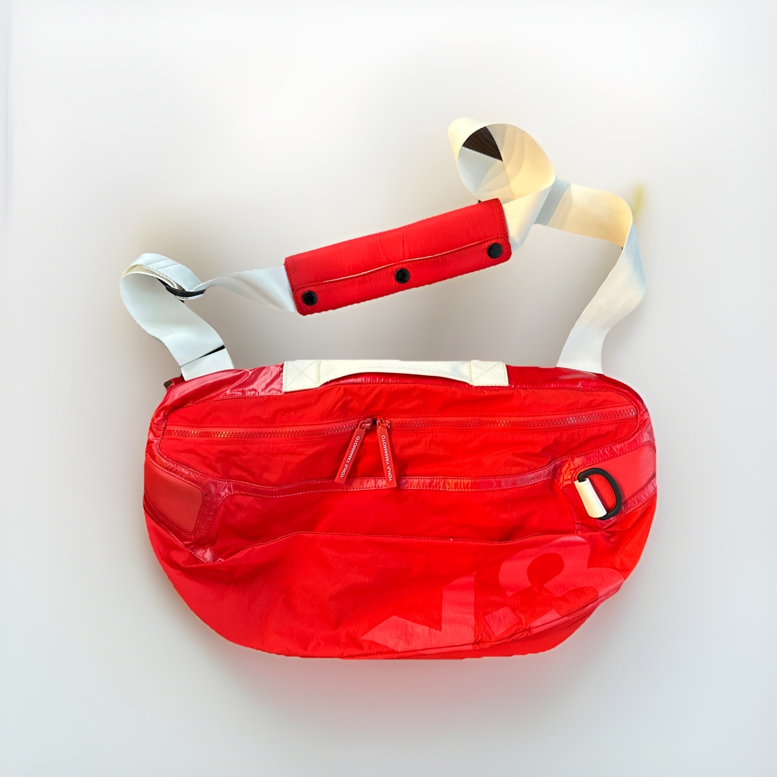 Y-3 Yohji Yamamoto x adidas Sling Bag Men’s Crossbody Messenger Red