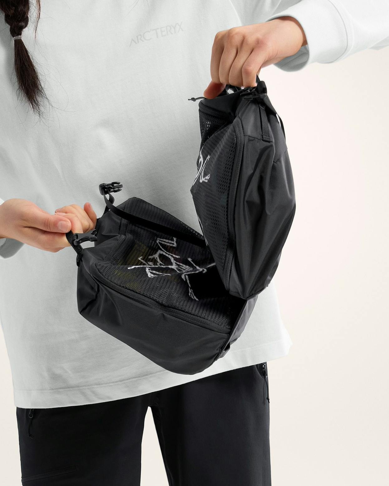 ARC’TERYX Index Gear Organizer Black Packing Cube 10L Travel Pouch US SELLER