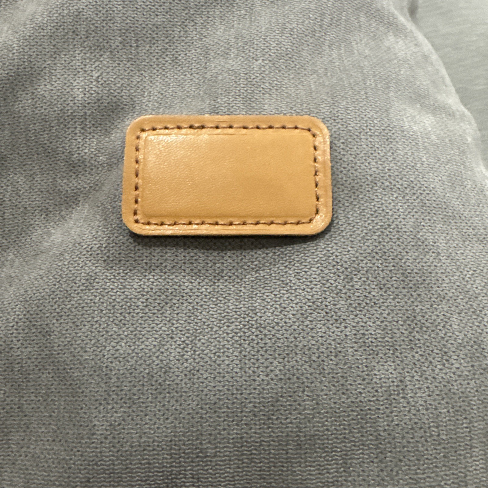 Genuine Tumi Monogram Patch Replacement Large: 2.25″ × 1.375″ Tan