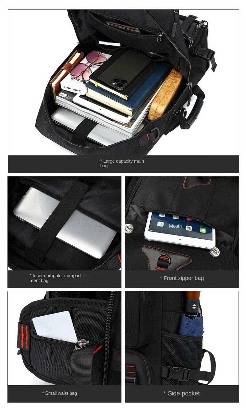 70L New Multi Functional Large Capacity Backpack Mountaineering Bag Travel Bag